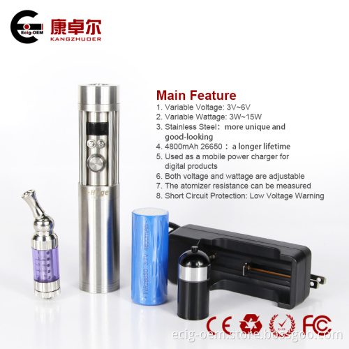 4800mAh E Huge Battery Mod Style Changeable Battery Cell